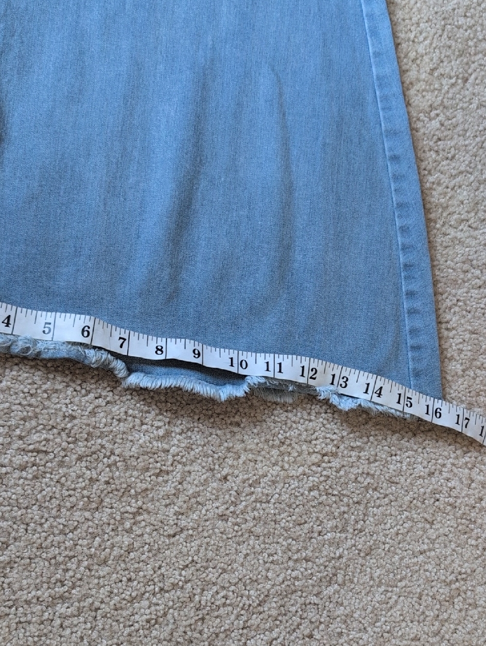 Free People Light Blue Bell Bottom Jeans 30 Long - Picture 10 of 10